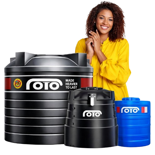 UV resistant plastic water storage tanks in Kenya